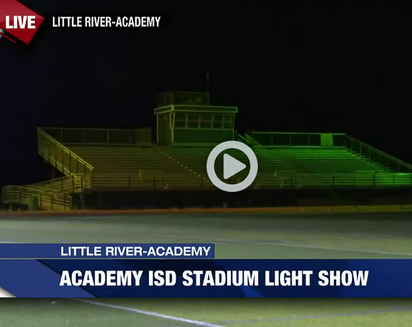  Lighting up John Glover Stadium